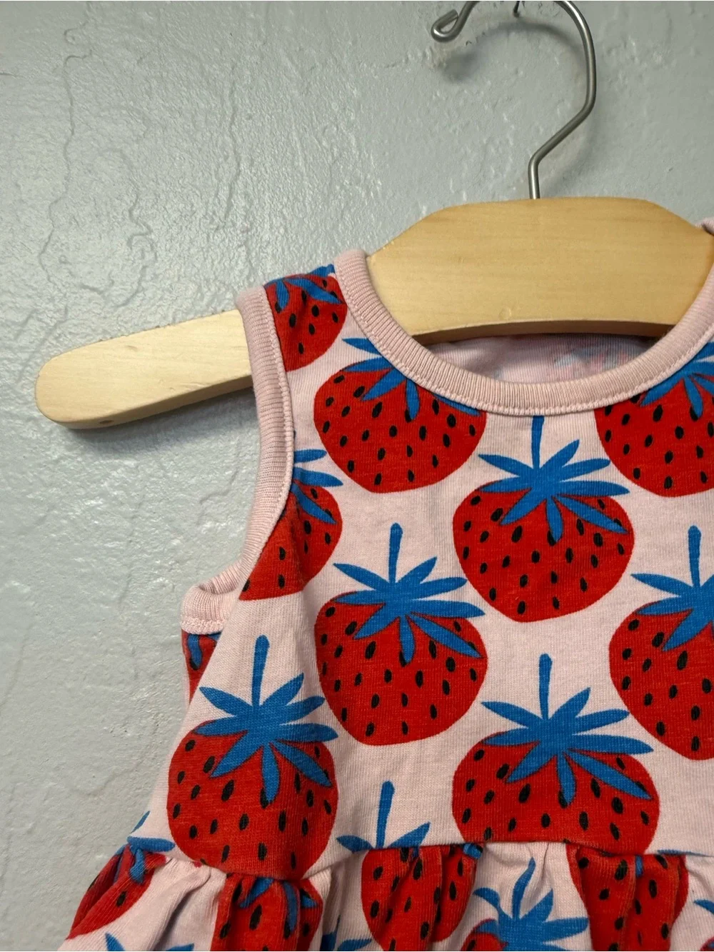 $10 ADD ON hanna andersson‎ strawberry top organic cotton 6-12M mini boden zara
